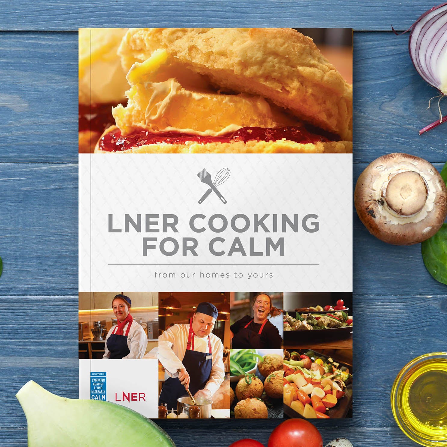 LNER Cookbook Cover Artwork